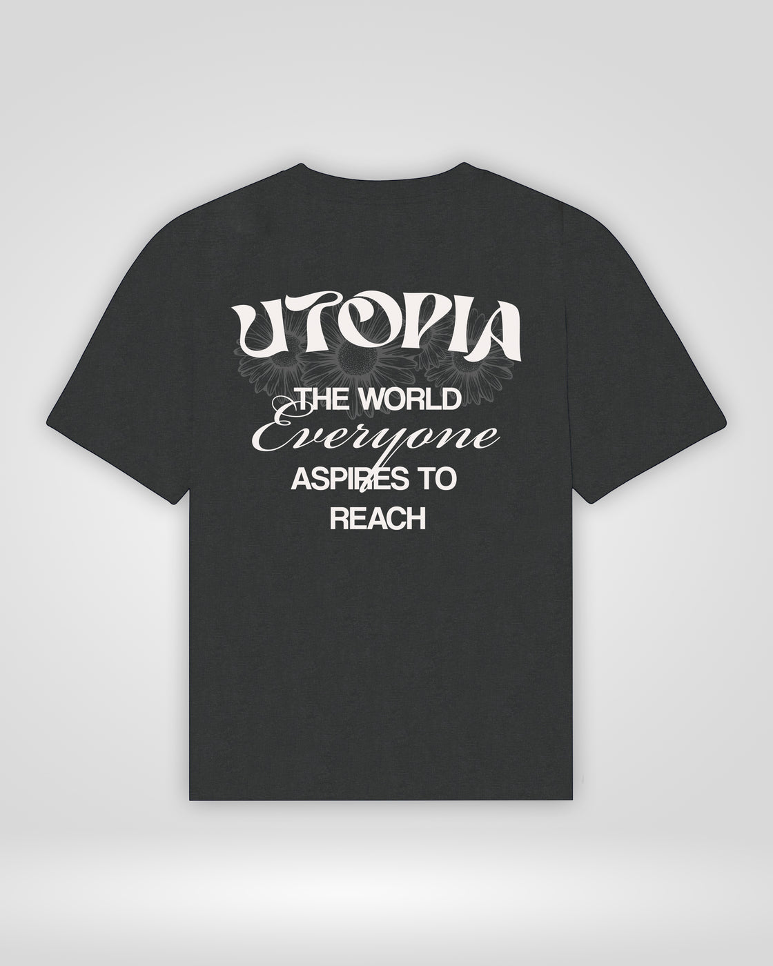 UTOPÍA DARK GREY TEE